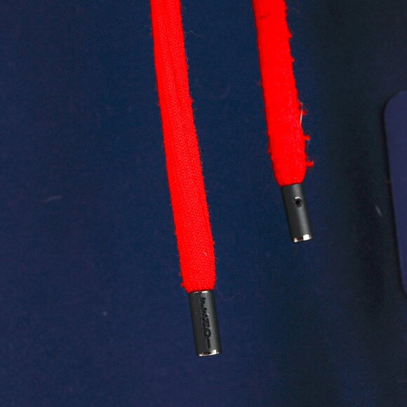 Fendi x Fila Navy Cotton-Blend Logo Stripe Pullover Hoodie - Picture 6 of 16